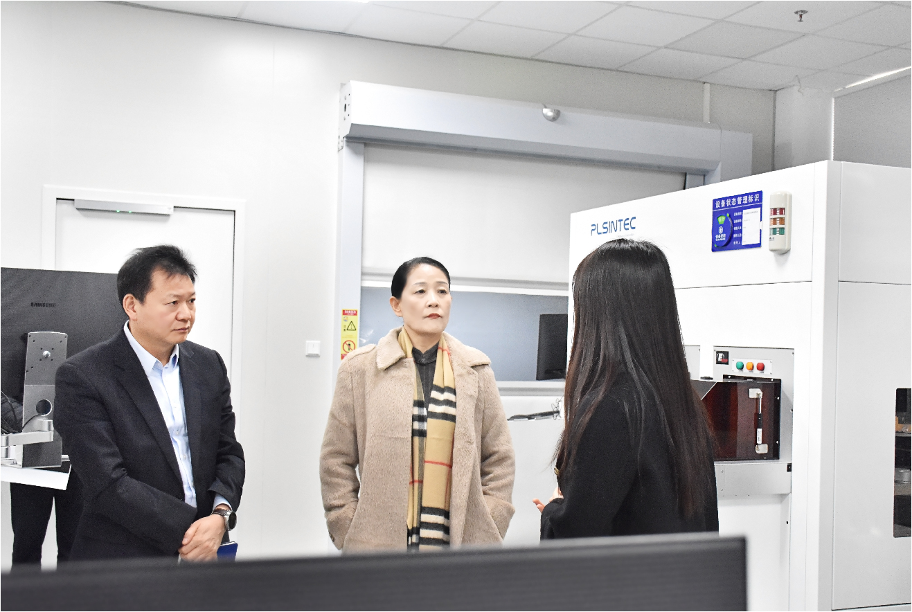 中国半导体行业协会封测分会秘书长徐冬梅调研普雷赛斯！